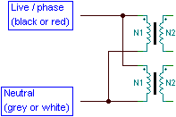 Parallel connected primaries